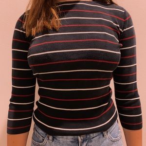 STRIPED TEE